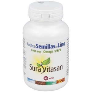 Sura Vitasan Aceite De Semillas De Lino 90 Perlas