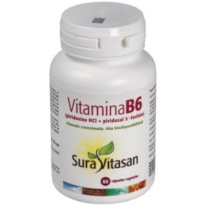 Vitamina B6 60caps - Sura Vitasan