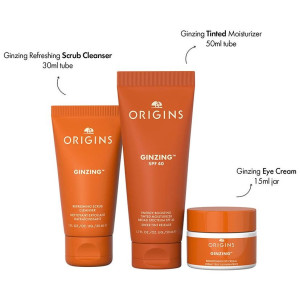 Ginzing Hidratante Con Color Energizante Spf40 Estuche 3 Pz