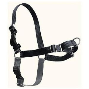 Easy Walk Arnés De Manejo Con Sujeción Pectoral Negro Xl