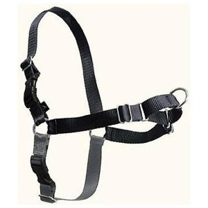 Easy Walk Arnés De Manejo Con Sujeción Pectoral Negro Talla M