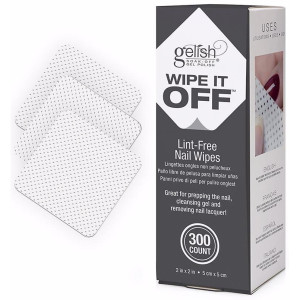 Wipe It Off Lint-Free Nail Wipes 300 U