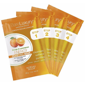 Complete Pedicure Y Manicure Orange Lote 4 Pz