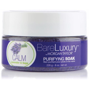 Bareluxury Calm Lavander Y Sage Baño Purificador Manos Pies 226G