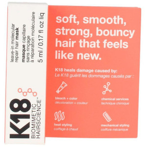 Mascarilla Capilar Reparadora Molecular Sin Aclarado 5 Ml