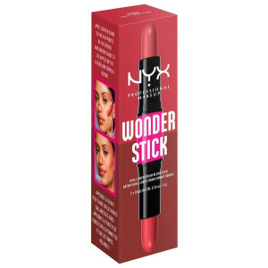 Nyx Wonder Stick Cream Blush Duo Wsb03 Coral + Deep Peach 2X4G
