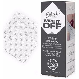 Wipe It Off Lint-Free Nail Wipes 300 U