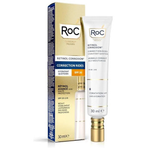 Roc Wrinkle Correct Hidratante Día Spf20+, 30 Ml