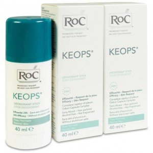Pack Roc Keops Desodorante Stick Piel Normal, 2 Unidades X 40 Ml