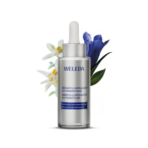 Sérum Redensificante Iluminador Antimanchas con Genciana Azul y Edelweiss, 30 ml. - Weleda