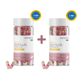 Duplo Femplus Omega 3, 60 + 60 capsulas - Cumlaude Lab