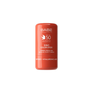 Color Stick 3en1  Fotoprotección Mineral  Tono 2 SPF 50, 4 g. - Babe