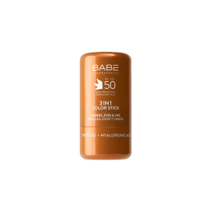 Color Stick 3en1  Fotoprotección Mineral  Tono 3 SPF 50, 4 g. - Babe