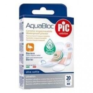 Pic Aquabloc Con Bactericida Aposito Adhesivo Redondo 22.5 Mm 2