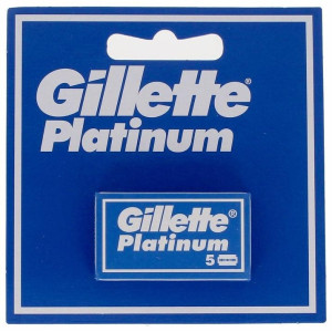 Gillette Platinum Super Hoja Afeitar 5Uds