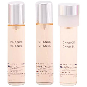 Chance Eau De Toilette Vaporizador Twist Y Spray 3 Recargas 3 X 20 Ml