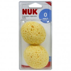Esponja Vegetal Bebe 100 % 2Uds