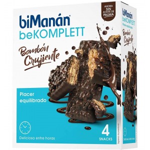 Bimanan Bekomplett Snack Barquillo Bombon Crujiente (4 Unidades 25 G)