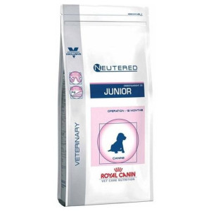 Royal Canin Vcn Dog Neut Junior 10Kg+P4