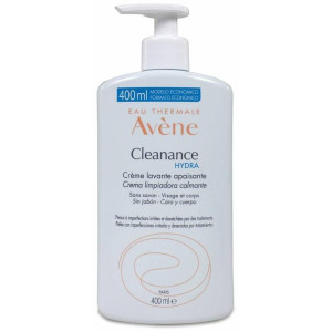 Avène Cleanance Hydra Crema Limpiadora Calmante, 400 Ml