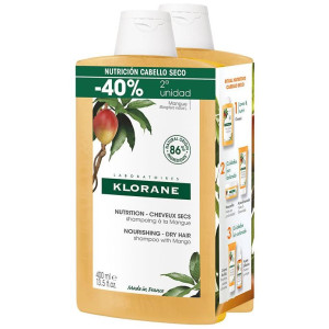 Al Mango Champú Nutritivo Para Cabello Seco Duo 2 X 400 Ml