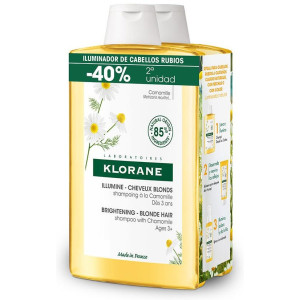 A La Camomila Champú Iluminador Reflejos Rubios Duo 2 X 400 Ml