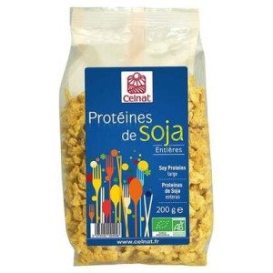 Celnat Soja Texturizada Gruesa Entera 200G