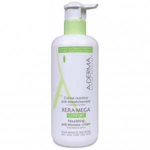 A-Derma Xera-Mega Crema Nutritiva Antisequedad, 400 Ml