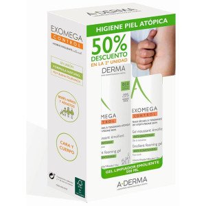 Exomega Control Gel Espumoso Emoliente Lote 2 X 500 Ml