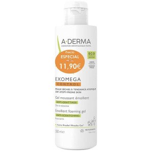 Exomega Control Gel Espumoso Emoliente 500 Ml