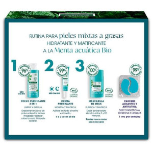 Klorane Mascarilla En Stick Purificante A La Menta Bio 50 Ml + Parches Alisantes Antifatiga