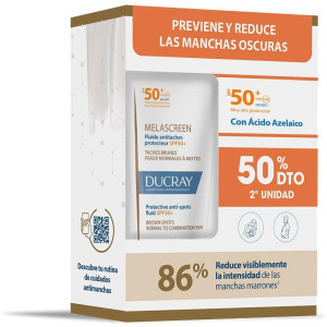 Melascreen Fluido Antimanchas Protector Spf50 Dúo 2 X 50 Ml