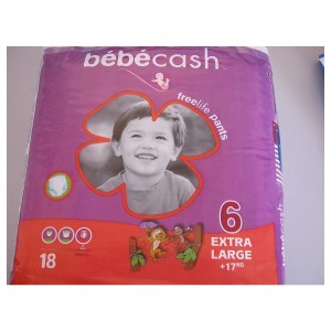 Freelife Bebecash Pañal Infantil Pants (+18 Kg Xl 22 U)