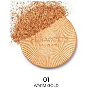Terracotta Luminizer Iluminador En Polvo Compacto 01-Gold 10 Gr