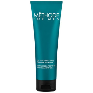 Méthode For Men Gel 3En1 Nettoyant Exfoliant Y Purifiant 125 Ml