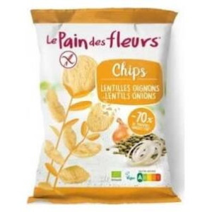 Chips De Lentejas Con Cebolla 50Gr. Bio Sg Vegan
