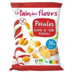 Le Pain Des Fleurs Chips De Petalos De Patata Sin Gluten Bio 75G