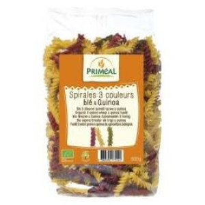 Espirales Tricolor De Trigo Quinoa 500Gr. Bio