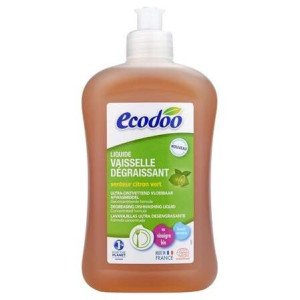 Ecodoo Lavavajillas Desengrasante Limon Verde Eco 750Ml