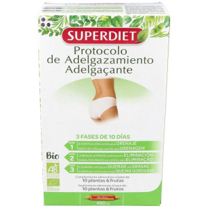 Super Diet Protocole Minceur 30 Ampoules De 15Ml