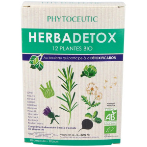 Herbadetox Bio (Herbadraine) 20Amp. Phytoceutic