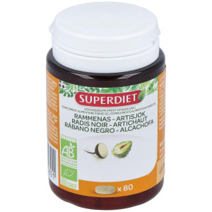 Super Diet Radis Noir Artichaut Bio 80 Comprim?S