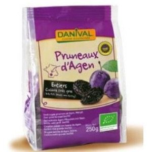 Danival Ciruelas Pasas Extra Grande 44/55 Bio 250G
