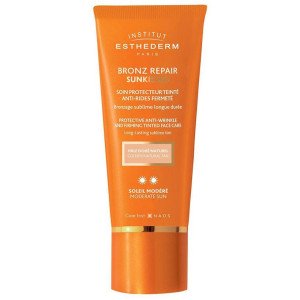 Bronz Repair Sunkissed Crema Facial Antiarrugas Sol Moderado Dorado Natural 50 Ml