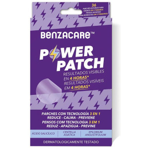 Benzacare Power Patch Parche Invisible Ultraligero Y Ultrafino 36 U