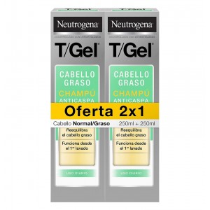 T-Gel Champu C Normal Y Graso - Neutrogena (1 Envase 250 Ml)