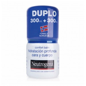 Neutrogena Comfort Balm Hidratacion Profunda - Cara Y Cuerpo (2 Envases 300 Ml)