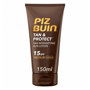 Piz Buin Tan & Protect Fps 15 Proteccion Media - Spray Solar Intensificadora De Bronceado (1 Envase 150 Ml)