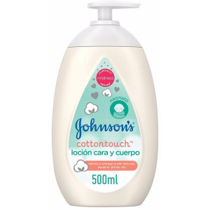 Johnson'S Baby Cotton Touch Loción Cara Y Cuerpo 500Ml