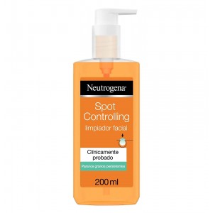 Neutrogena Spot Controlling - Limpiador Facial Con Acido Salicilico Purificante (1 Envase 200 Ml)